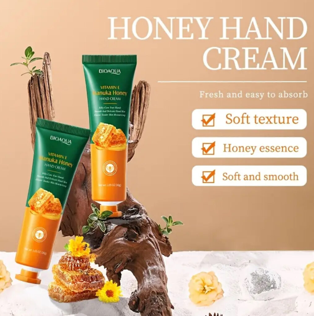 Manuka Honey & Vitamin E Hand Cream (30g)