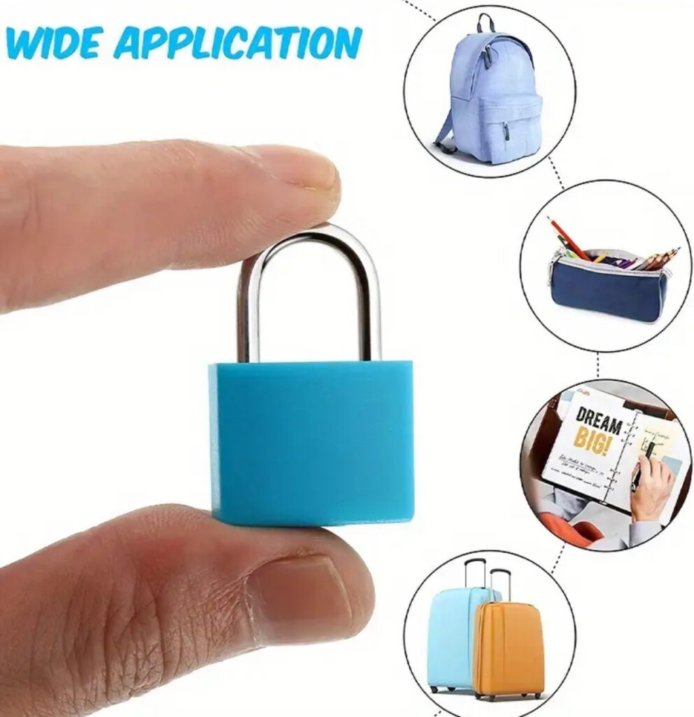 Small Padlock with 2 Keys