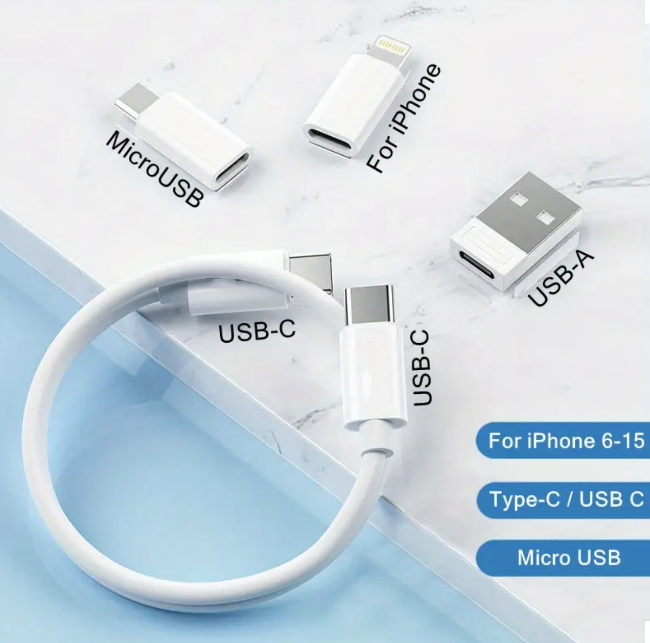 Compact All-in-One Charging Cable Kit – Round Case - Image 5