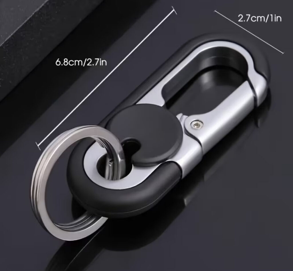 Carabiner Keychain – Metal Clip Hook