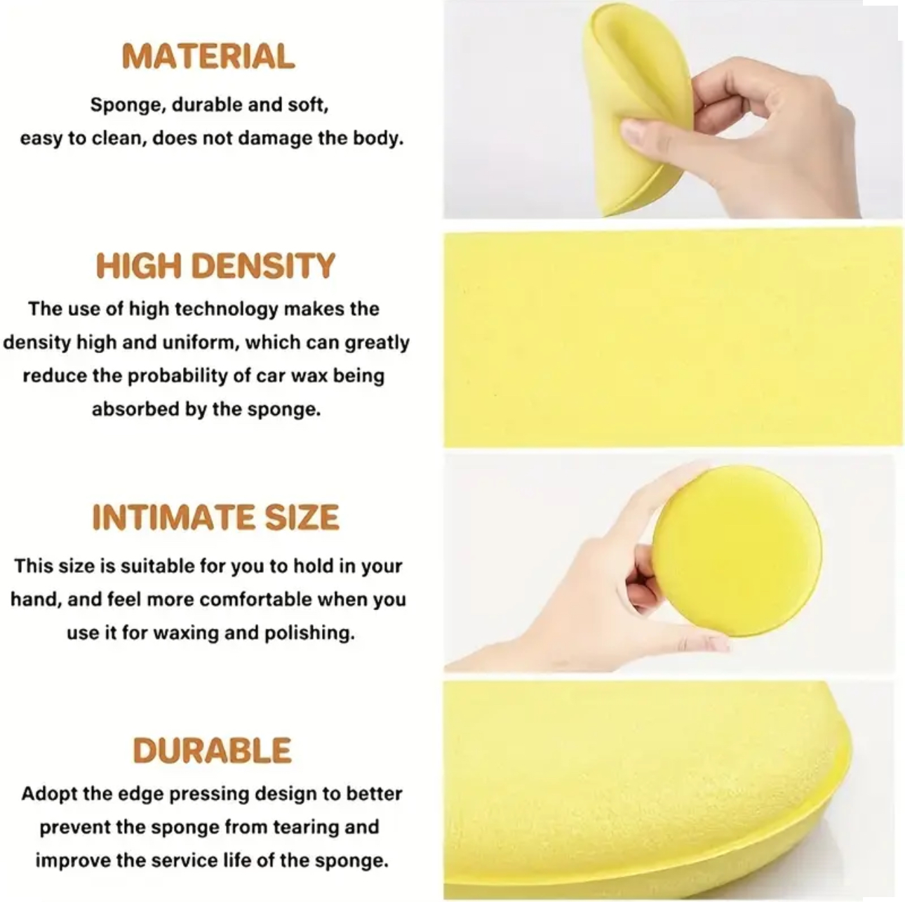 Car Wax Applicator Pads (Pack of 3) - Image 4