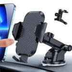 Car Phone Mount – Suction Cup Dashboard Holder