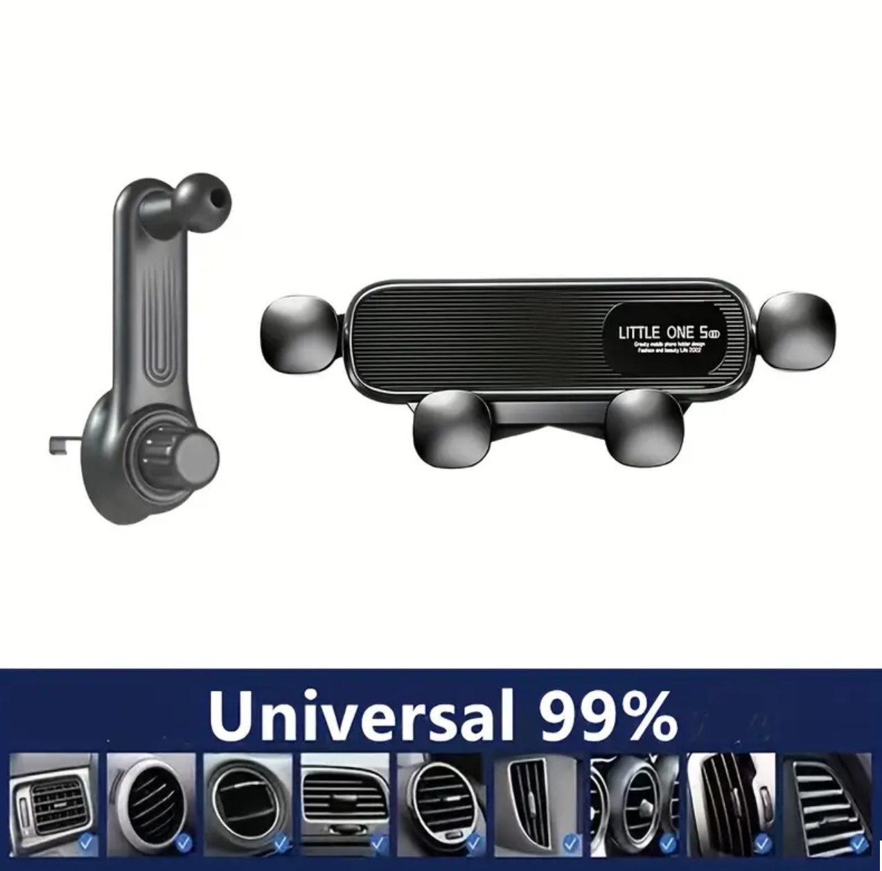 Multi-Angle Vent Phone Mount – Adjustable Gravity Holder - Image 3