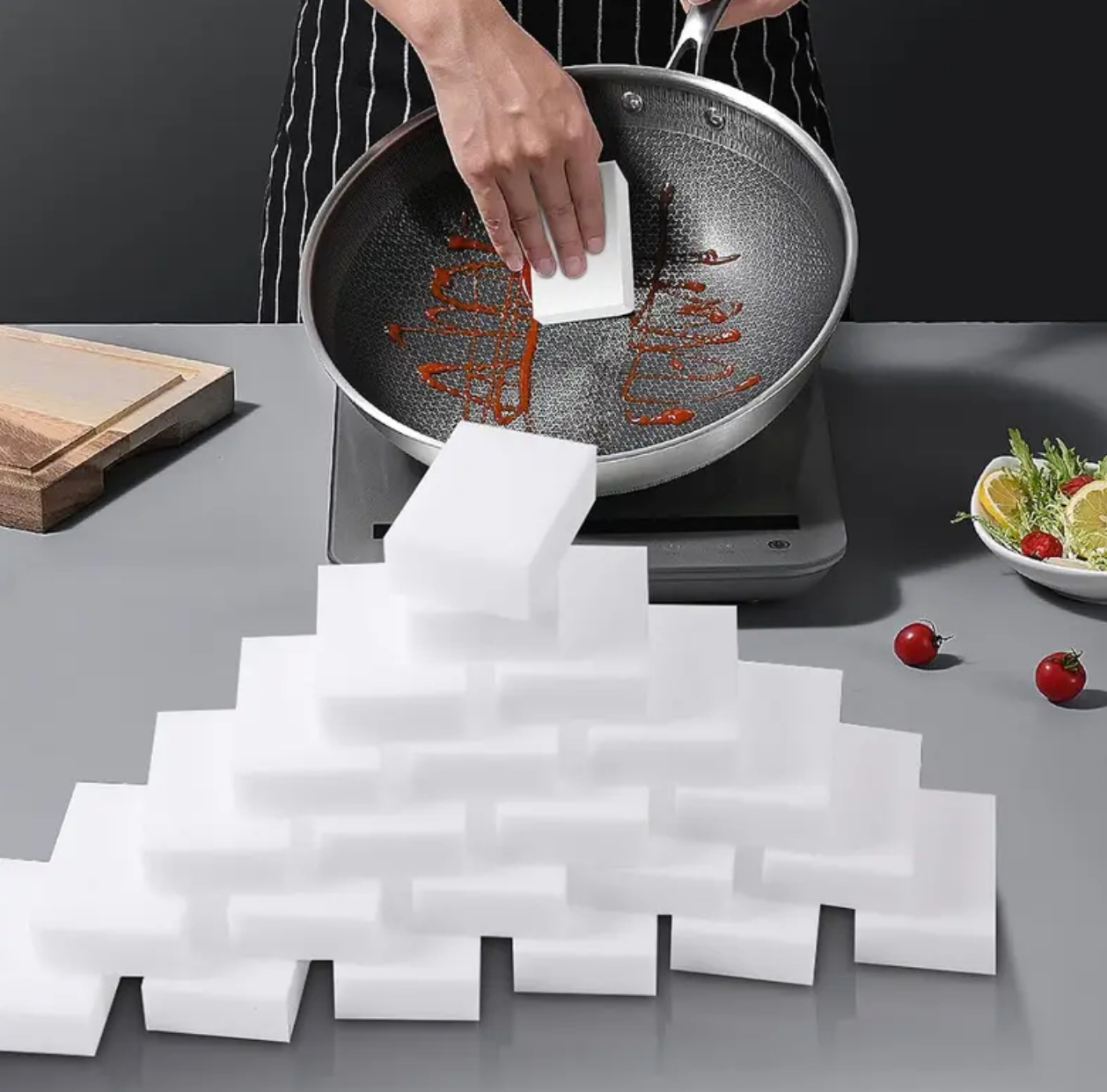 Magic Sponge Magic Eraser Cleaning Sponge - Image 1