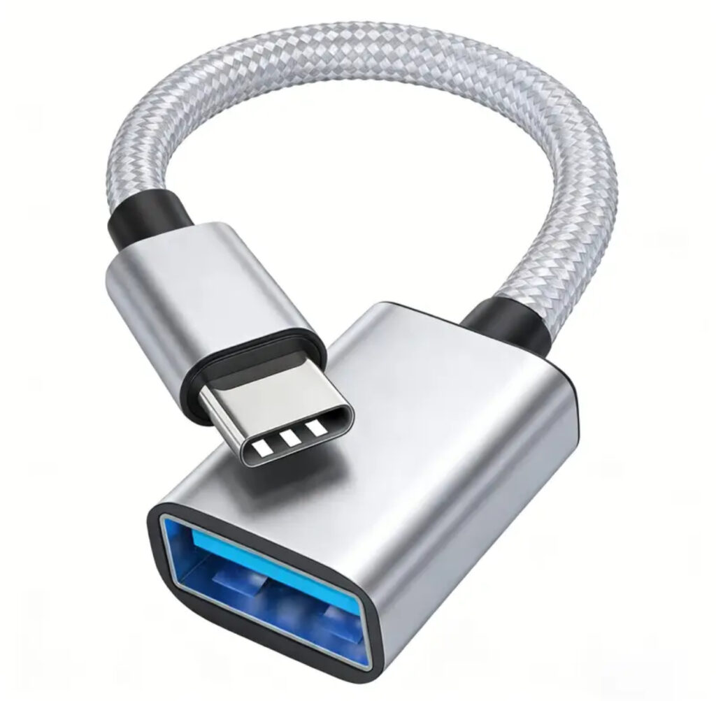 USB-C to USB-A OTG Adapter Cable