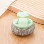 Stainless Steel Wire Scourer with Handle