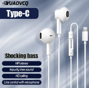 Type-C Wired Earphones – Hi-Fi Stereo - Image 3